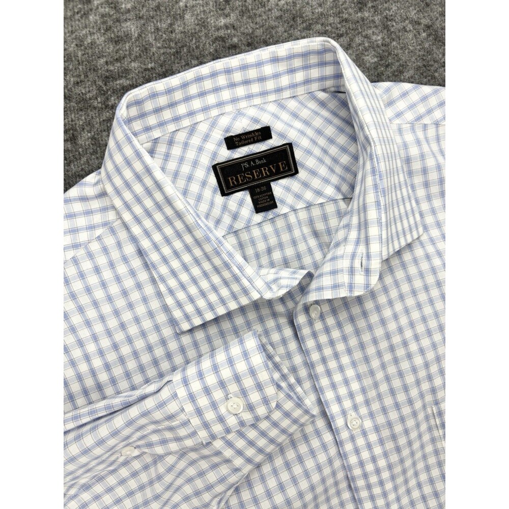 Jos. A. Bank Reserve No Wrinkles Men’s 18-36 Tailored Fit Egyptian Cotton Shirt
